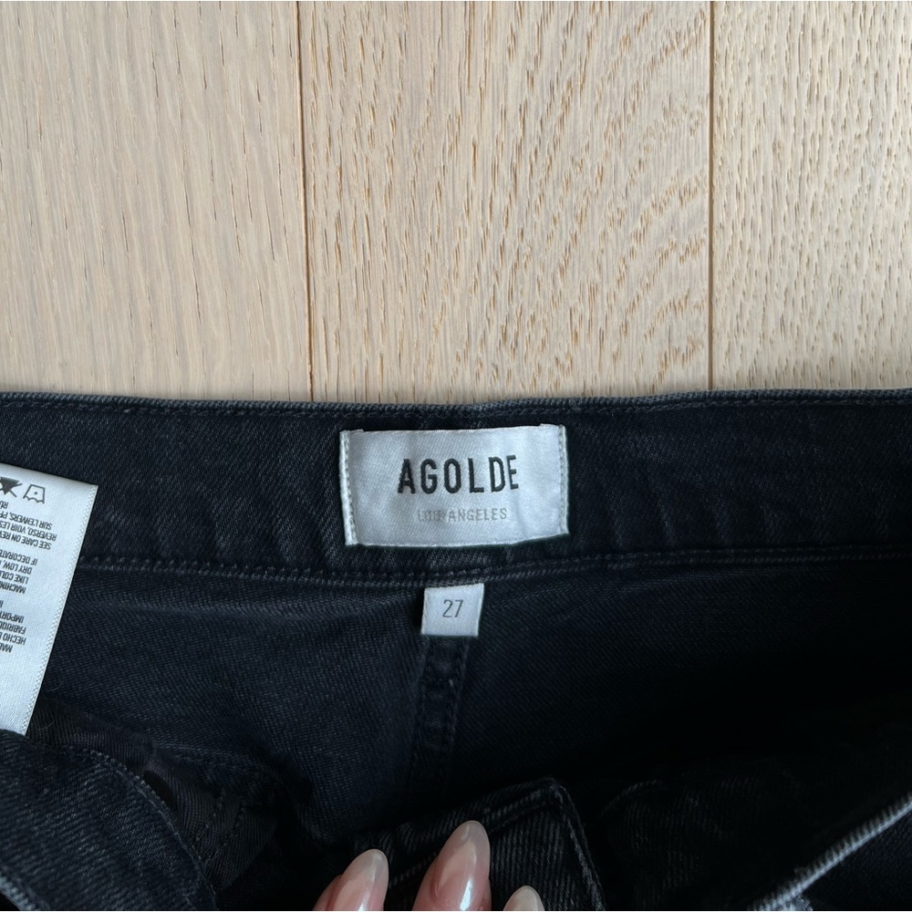 AGOLDE Riley High Rise Straight Jean - Picture 6 of 10